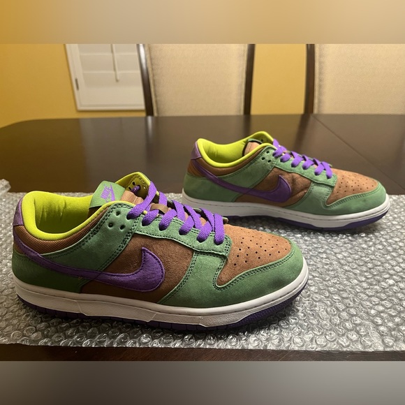 Nike Dunk Low Retro Ugly Duckling Pack Veneer Sneaker Shoes Size US 8.5 - Picture 3 of 13